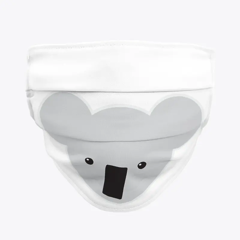 Kute koala facemask